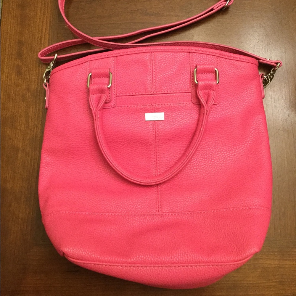 Thirty-One Jewell Paris Candy Pink Crossbody Bag